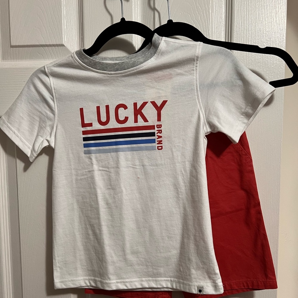 Lucky brand boy outfit size 6